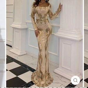 Miss Ore sequin gown